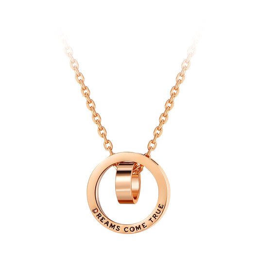 Time Fate Wheel Necklace