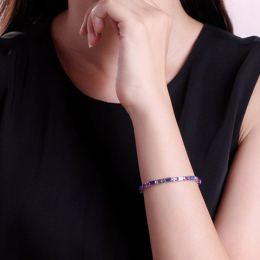 Three Color Mixed Bracelet