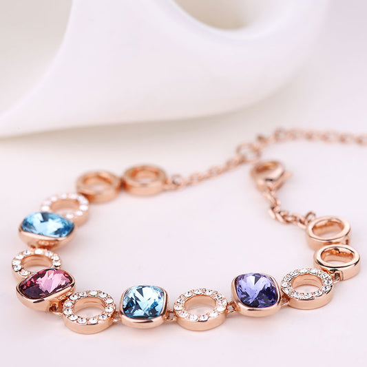 Large Accent Stone Bracelet