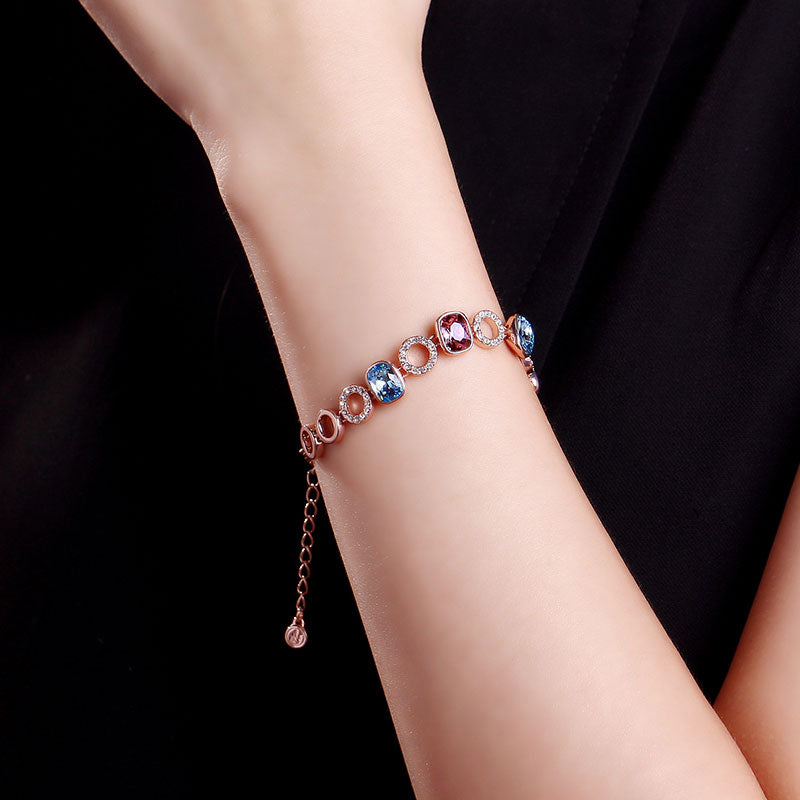 Large Accent Stone Bracelet