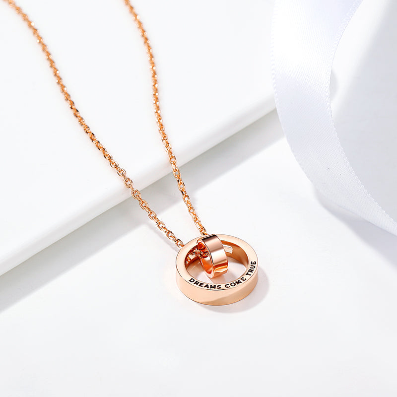 Time Fate Wheel Necklace