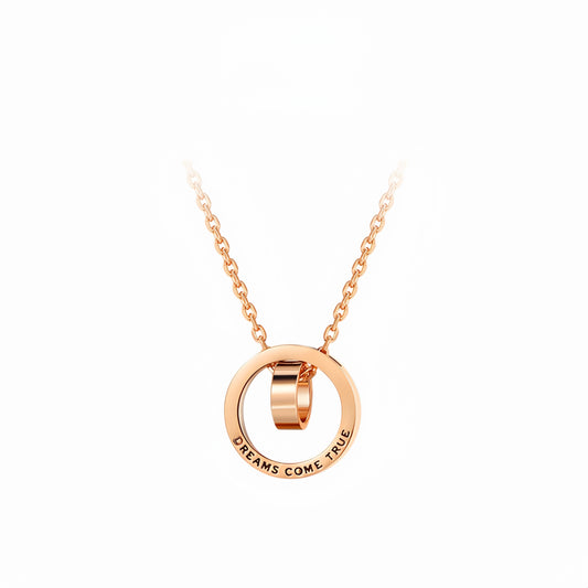 Time Fate Wheel Necklace