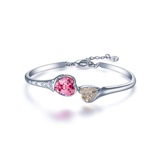 Heart Charm Bracelet