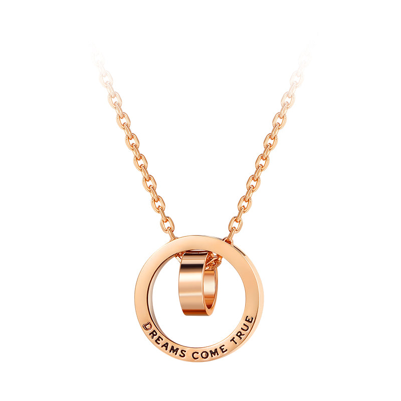 Time Fate Wheel Necklace